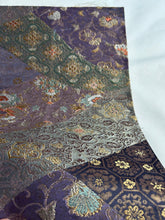 画像をギャラリービューアに読み込む, 更紗に唐花・花鳥模様引箔【あずま型 大】上物