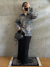 画像をギャラリービューアに読み込む, 流水に草花人物模様・紬【S】