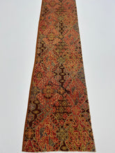 画像をギャラリービューアに読み込む, 抽象花鳥更紗模様・染・大島紬【L】