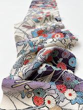 画像をギャラリービューアに読み込む, 花鳥模様の段暈し染【ギャザータイプ】