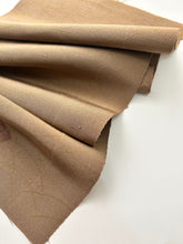 画像をギャラリービューアに読み込む, 芝絵に扇模様紬【四つ釦】