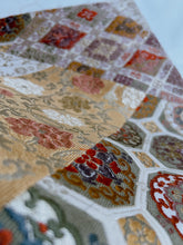 画像をギャラリービューアに読み込む, 蜀江華模様に花菱唐草花模様【あずま型 中】上物