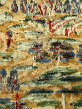 画像をギャラリービューアに読み込む, 抽象ぼやけ木々風景模様【六つ釦】