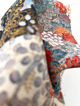 画像をギャラリービューアに読み込む, 花鳥古典柄模様【六つ釦】