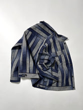 画像をギャラリービューアに読み込む, 縞暈し模様紬【ケニジャン】