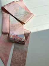 画像をギャラリービューアに読み込む, 縞波地紋に扇・金彩銀際【特短】