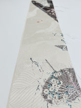 画像をギャラリービューアに読み込む, 波花菱絵地紋に流水模様【ティアード】