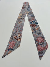 画像をギャラリービューアに読み込む, 手書き風水彩草花模様ちりめん【特短】