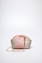 画像をギャラリービューアに読み込む, 薄錆青磁・桃暈し格子地織【ケニガマ・小】