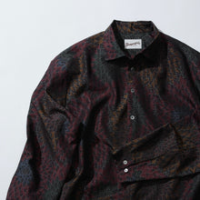 画像をギャラリービューアに読み込む, 菊の乱れ咲模様大島紬【L】