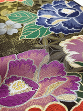 画像をギャラリービューアに読み込む, 洋花唐花模様【あずま型 大】※ポリエステル