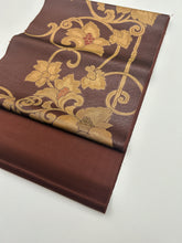 画像をギャラリービューアに読み込む, 流水地に花唐草模様金糸【ケニショ・大】