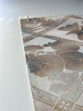 画像をギャラリービューアに読み込む, 菱天井花模様引箔【あずま型 大】