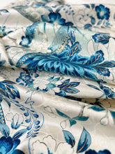 画像をギャラリービューアに読み込む, 【長】割れ地紋に金彩大花舟模様⚠️難あり