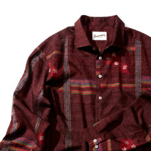 画像をギャラリービューアに読み込む, 多色縞格子模様に幾何学【L】