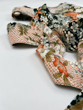 画像をギャラリービューアに読み込む, 牡丹菖蒲桜楓草花尽くし模様【長丈シュッケニ・丈91㎝】