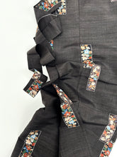 画像をギャラリービューアに読み込む, 短冊に桔梗模様紬【長丈シュッケニ】