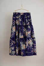 画像をギャラリービューアに読み込む, 変わり波地紋に籠花模様【ティアード】