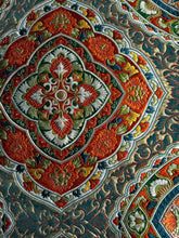 画像をギャラリービューアに読み込む, 花・華唐草模様更紗横錦【あずま型 大】特上