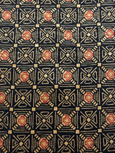 画像をギャラリービューアに読み込む, 縞地紋に格子菱幾何学模様【L】