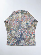 画像をギャラリービューアに読み込む, 金彩銀彩箔の花尽くし模様【S】