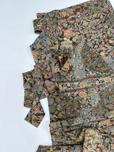 画像をギャラリービューアに読み込む, 水彩暈し風更紗唐草模様【長丈シュッケニ】