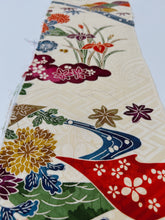 画像をギャラリービューアに読み込む, ビンテージ・紗綾型古典地紋に型染め【ギャザータイプ】(新商品)