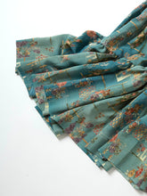 画像をギャラリービューアに読み込む, 錆浅葱暈しに古典柄模様【ティアード】