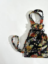 画像をギャラリービューアに読み込む, 菊荻竹金彩縁に紗綾型地紋【巾着】