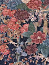 画像をギャラリービューアに読み込む, 縮緬草花模様【サイドギャザーワンピース】