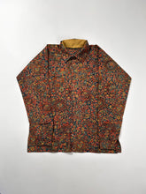 画像をギャラリービューアに読み込む, 手染め絵皿更紗模様【S】