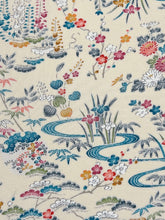 画像をギャラリービューアに読み込む, 流水菖蒲四季の草花模様【M】