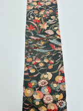 画像をギャラリービューアに読み込む, 膨れ織り草花風景模様 【サイドギャザーワンピース】