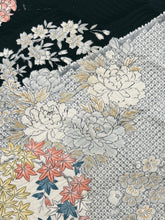 画像をギャラリービューアに読み込む, 草花丸華模様変わり波地紋【六つ釦】