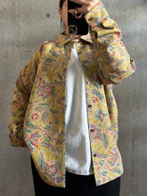 画像をギャラリービューアに読み込む, 暈し更紗絵模様・紬【M】