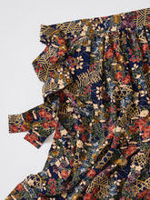 画像をギャラリービューアに読み込む, 籠柵に橘荻花模様尽くし【ギャザータイプ】