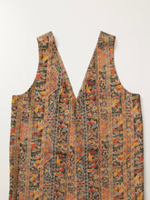 画像をギャラリービューアに読み込む, 染大島縦縞幾何模様【絹】