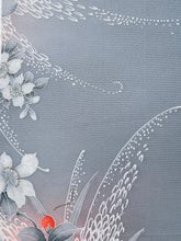 画像をギャラリービューアに読み込む, 吹き付け暈しの花模様【六つ釦】