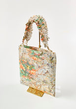 画像をギャラリービューアに読み込む, 仕覆花鳥模様【ギャザートート】②