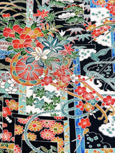 画像をギャラリービューアに読み込む, 短冊絵に花車古典模様【ティアード】