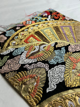画像をギャラリービューアに読み込む, 唐織正倉院鳳凰・源氏車模様【あずま型 中】上物