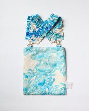 画像をギャラリービューアに読み込む, 菊乱れ咲き模様銀彩縁【ギャザートート】②