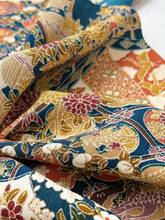 画像をギャラリービューアに読み込む, 屏風吉祥花の古典柄模様【四つ釦】