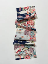画像をギャラリービューアに読み込む, 牡丹に梅松雲鳥模様紬【ケニジャン】