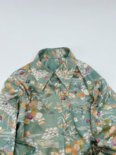 画像をギャラリービューアに読み込む, 注意:難あり のり散らし地紋に草花模様