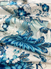 画像をギャラリービューアに読み込む, 【短】割れ地紋に金彩大花舟模様