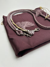 画像をギャラリービューアに読み込む, 薄暗紅色【ケニ巾着】