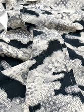 画像をギャラリービューアに読み込む, 雲取り吉祥花模様紬【長丈シュッケニ】