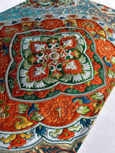 画像をギャラリービューアに読み込む, 花・華唐草模様更紗横錦【あずま型 大】特上