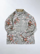 画像をギャラリービューアに読み込む, 紗綾型地紋にのり散らしに御所車模様【S】